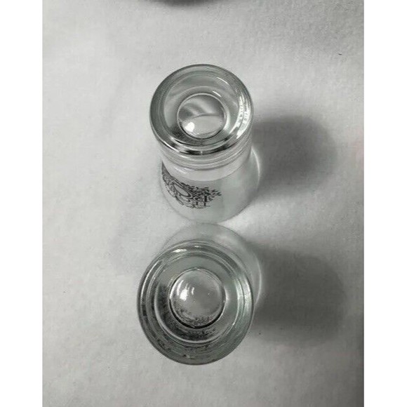 Tequila Rose 3.5" Clear Glass Heavy Shot Glasses Set of 2 - Picture 4 of 9